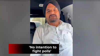 Sidhu Moose Wala's father Balkaur Singh says he has no intention to contest polls