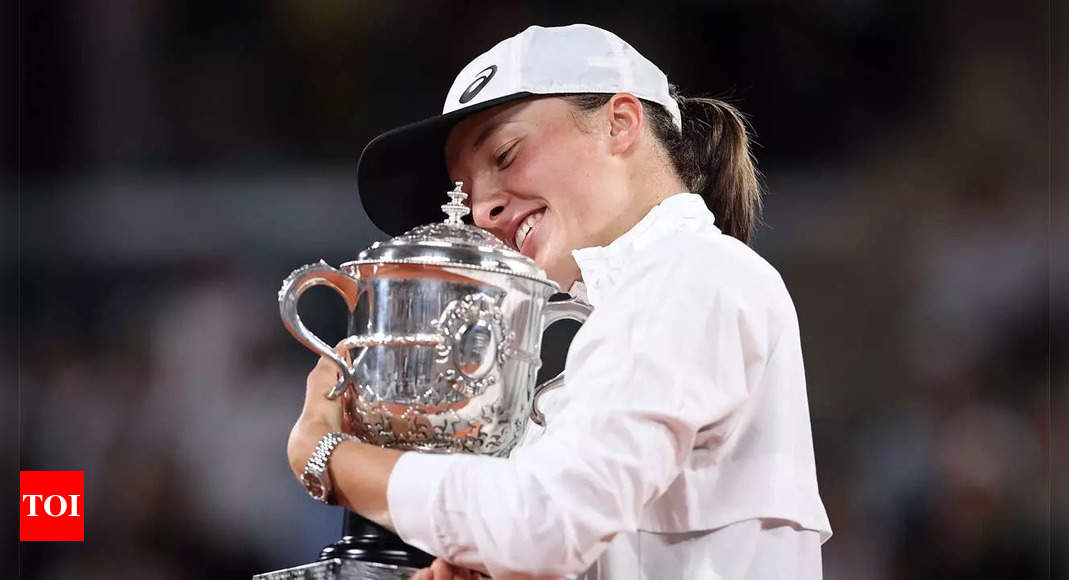 Perfection in Paris: Iga Swiatek’s unbeaten run fetches her second French Open title | Tennis News – Times of India