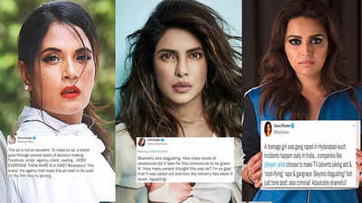 Priyanka Chopra Richa Chadha and Swara Bhasker slam makers of a perfume ad allegedly promoting rape culture