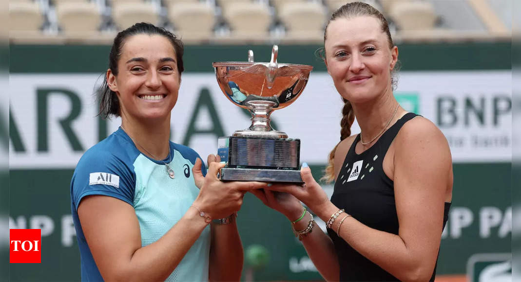 More Paris heartbreak for Gauff as Mladenovic, Garcia win French Open women’s doubles title | Tennis News – Times of India
