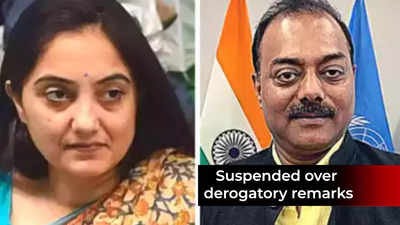 BJP suspends Nupur Sharma, Naveen Jindal after objectionable comments on Prophet Muhammad