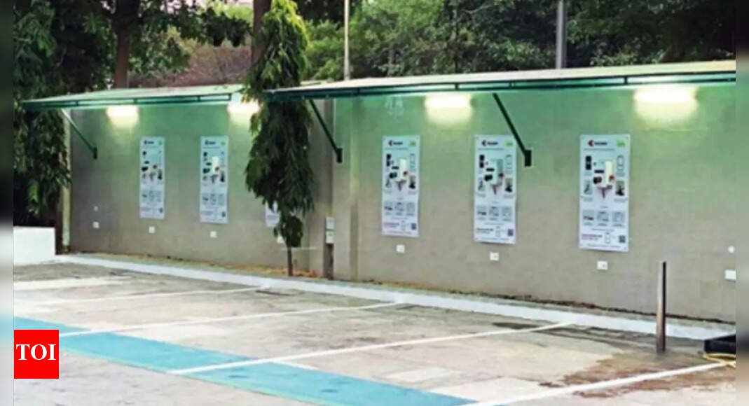 Delhi Dwarka societies show electric way, build inhouse charging