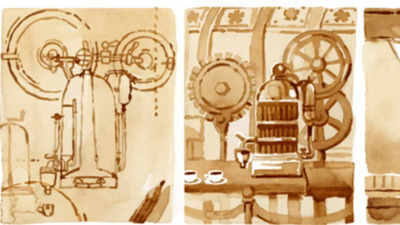 Angelo Moriondo: Google Doodle pays tribute to Godfather Of Espresso Machines on his 171st Birth Anniversary