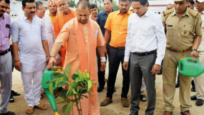 Uttar Pradesh: Plant 75 saplings each, Yogi Adityanath tells gram panchayats