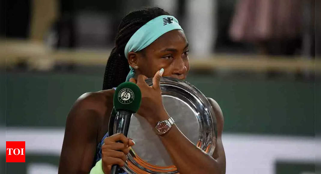 I wanted the French Open title so bad for myself: Coco Gauff | Tennis News – Times of India