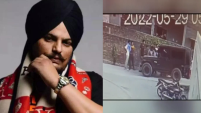 Sidhu Moose Wala case: New CCTV footage surfaces, suspects spotted taking Selfie outside singer's house