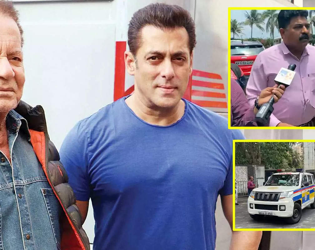 
Salman Khan's security tightened after receiving a threat letter, Crime Branch officials probing the case visit Galaxy apartment
