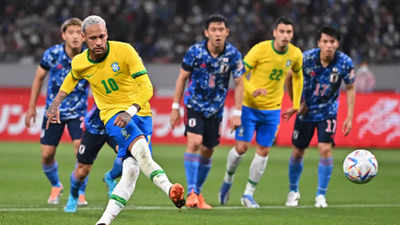 Neymar strikes from penalty spot to see off Japan