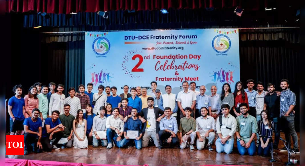 Cultural evening and felicitations marked DTU-DCE Fraternity Forum’s 2nd foundation day