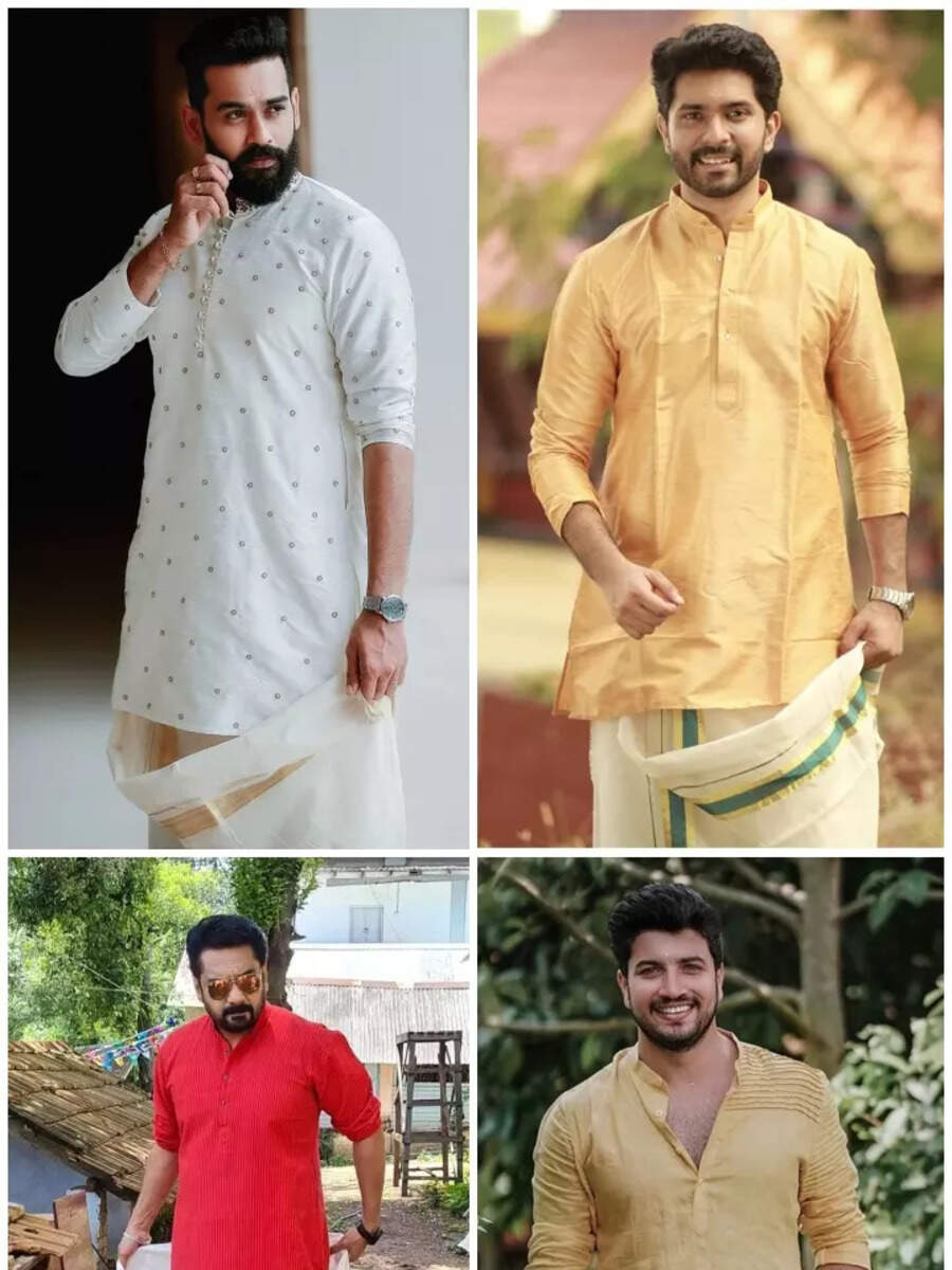 Malayalam TV actors nail the traditional Jubba and Mundu look Times