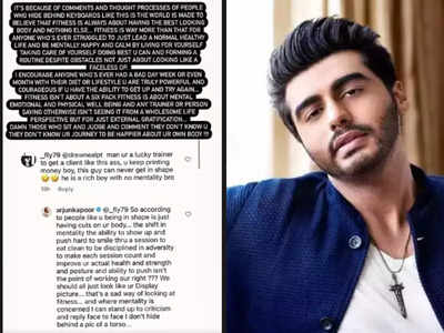 Arjun Kapoor Gives A Befitting Reply To A Troll; Says, 'I Don't Hide ...