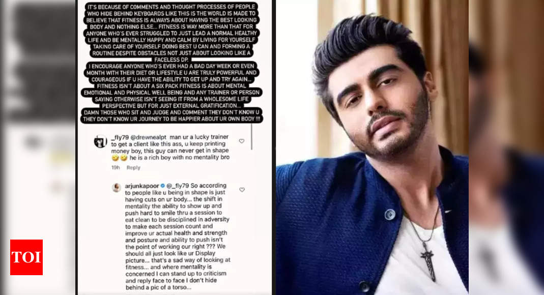 Arjun Kapoor Gives A Befitting Reply To A Troll; Says, 'I Don't Hide ...