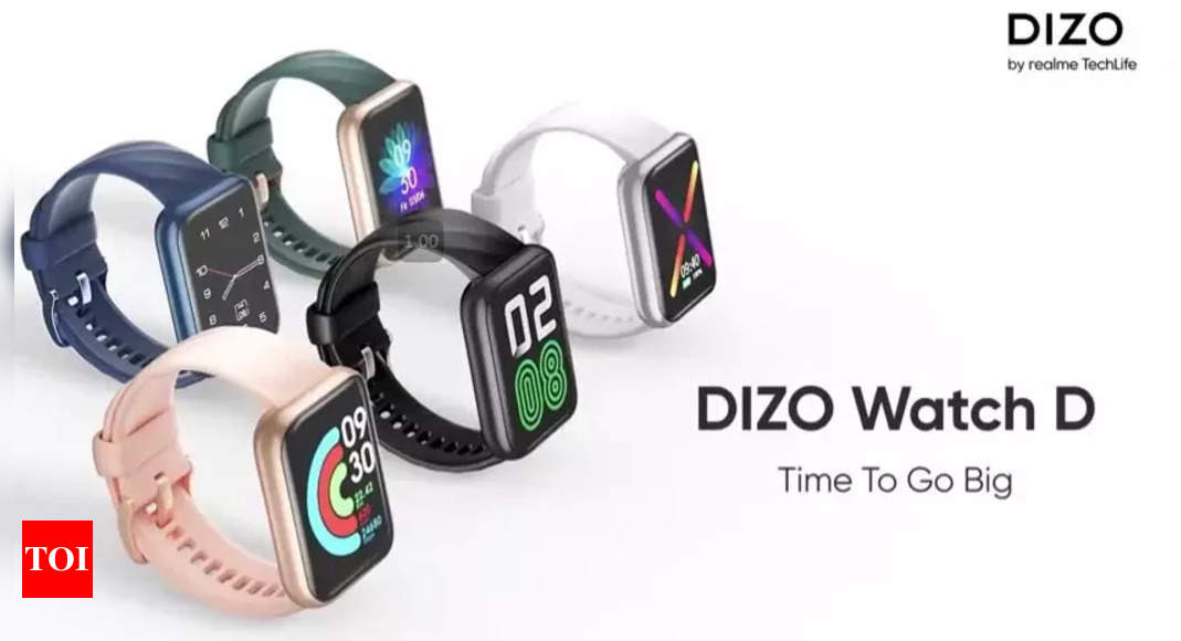 Dizo Watch D with more than 100 sports modes, 14 days of battery backup launched: Price, features and more – Times of India
