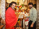 Sudeep, Shivarajkumar and others attend the muhurtha of Upendra's film UI