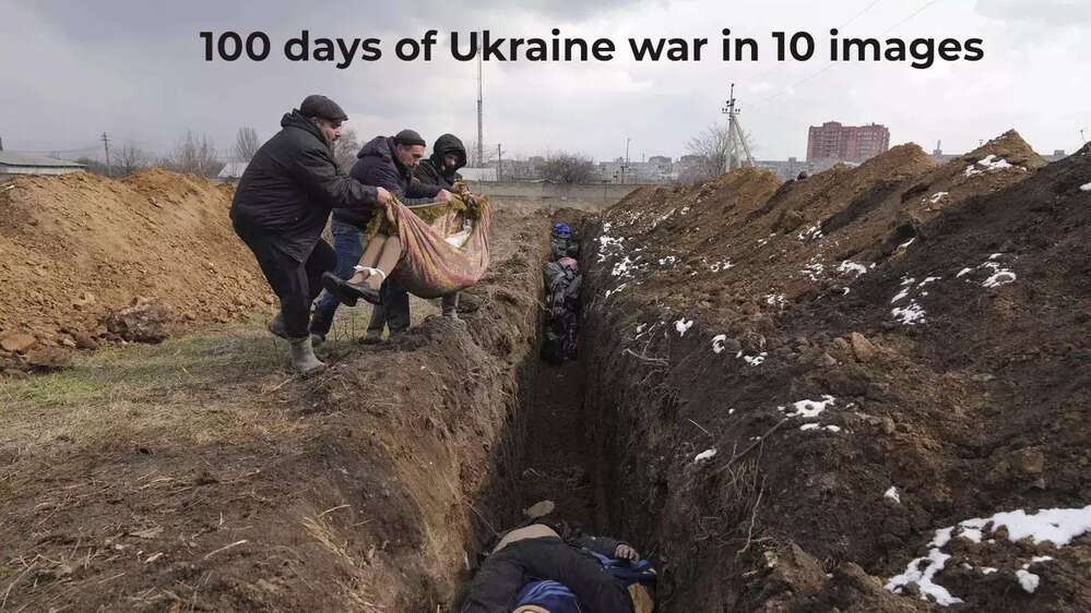 100 days of Ukraine war in 10 images