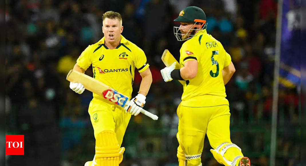 Australia thrash Sri Lanka by 10 wickets in first T20I | Cricket News – Times of India
