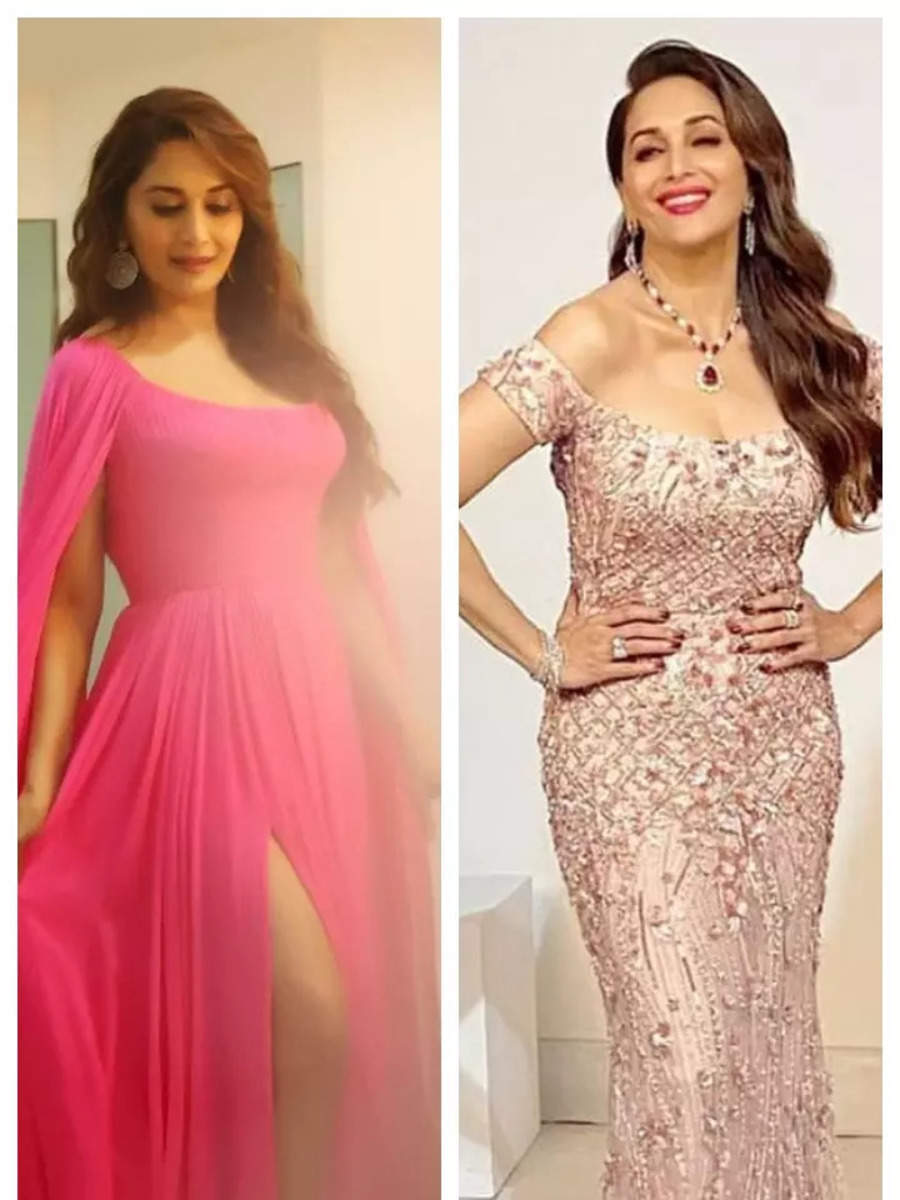 Madhuri Dixit Nene's dreamy collection of gowns | Times of India