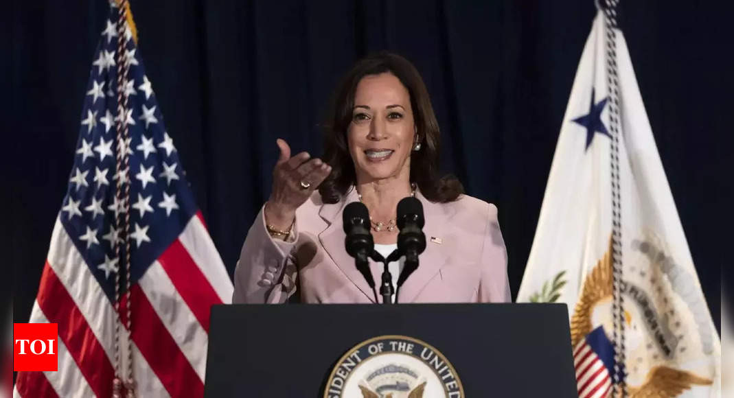 Harris.  La vicepresidenta de EE. UU., Kamala Harris, anuncia medidas migratorias mientras México rechaza la cumbre de EE. UU.