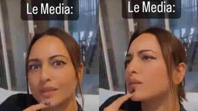 Sonakshi Sinha finally reacts to reports of her wedding with beau Zaheer Iqbal with a hilarious video