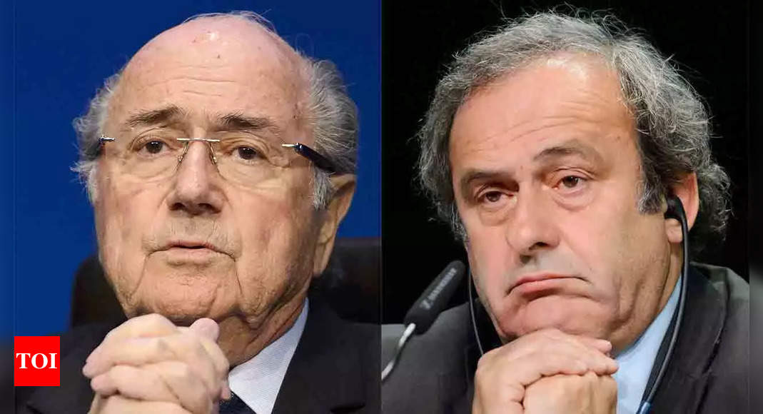 Trial opens for fallen football chiefs Blatter and Platini | Football News – Times of India