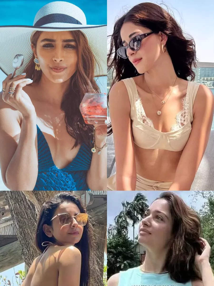 Pictures of Tollywood divas soaking in Vitamin D