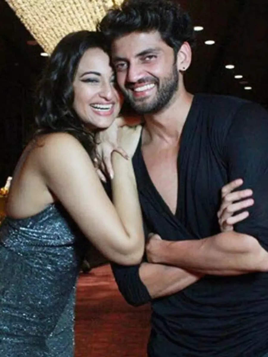 Zaheer's cutest pics with Sonakshi