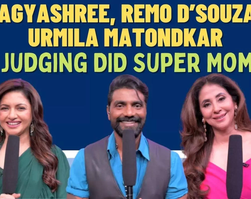 
Bhagyashree, Remo D’Souza and Urmila Matondkar are excited to judge DID Super Moms 3
