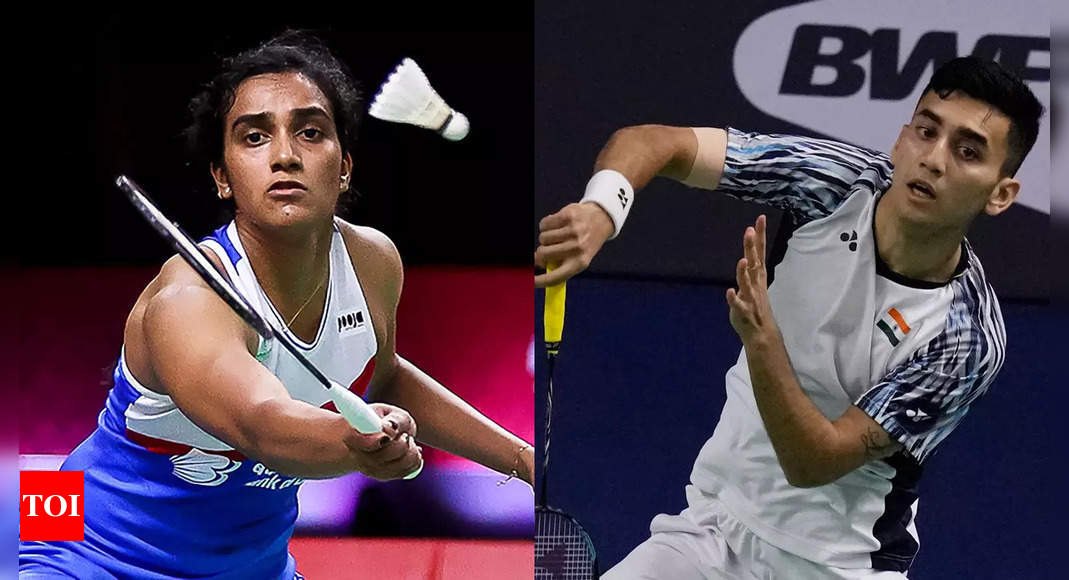PV Sindhu, Lakshya Sen enter second round of Indonesia Masters Super 500 | Badminton News – Times of India