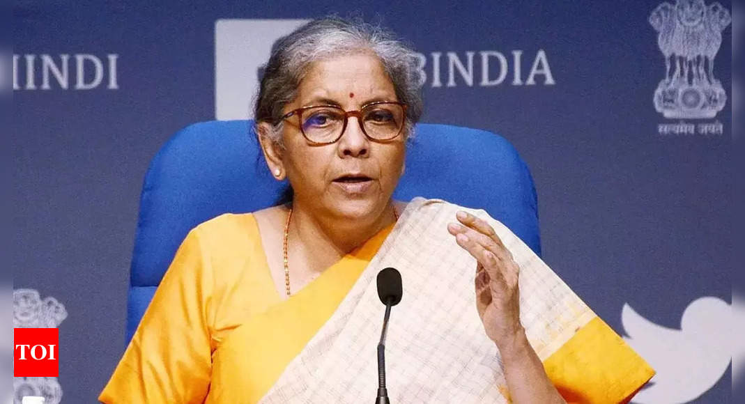 Govt’s enabling policies, proactive steps helped India deal with pandemic: Finance minister – Times of India