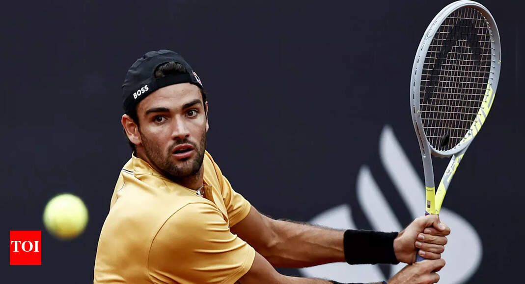 Berrettini makes winning return in Stuttgart | Tennis News - Times of India