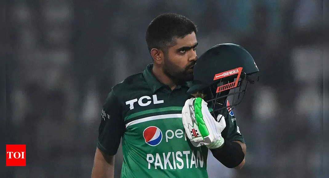 Record-setting Babar Azam leads Pakistan’s win over West Indies in first ODI | Cricket News – Times of India