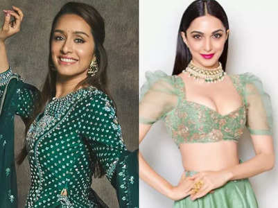 Green lehengas to steal from Bollywood divas