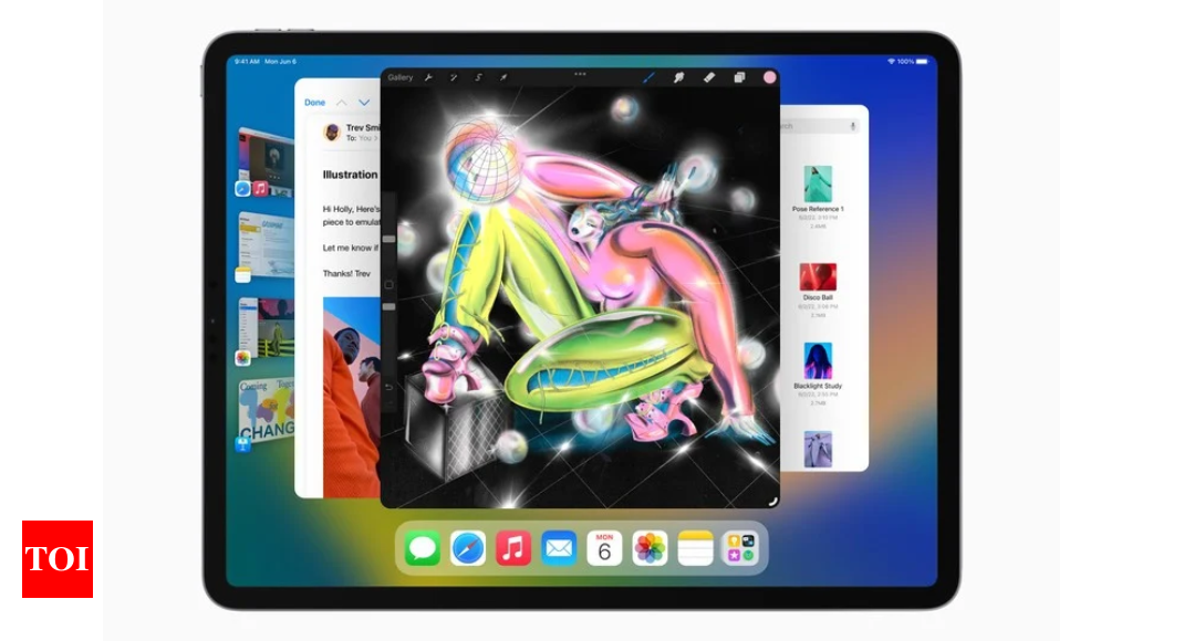 apple:  Apple iPadOS’ new Stage Manager feature only works on M1 powered iPads, here’s why – Times of India
