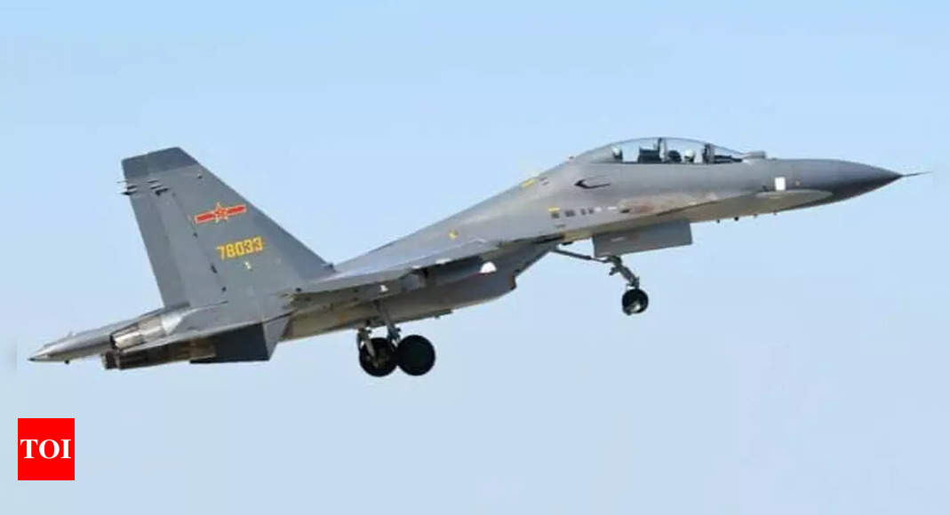 China air force fighter jet crashes during training, killing one – Times of India