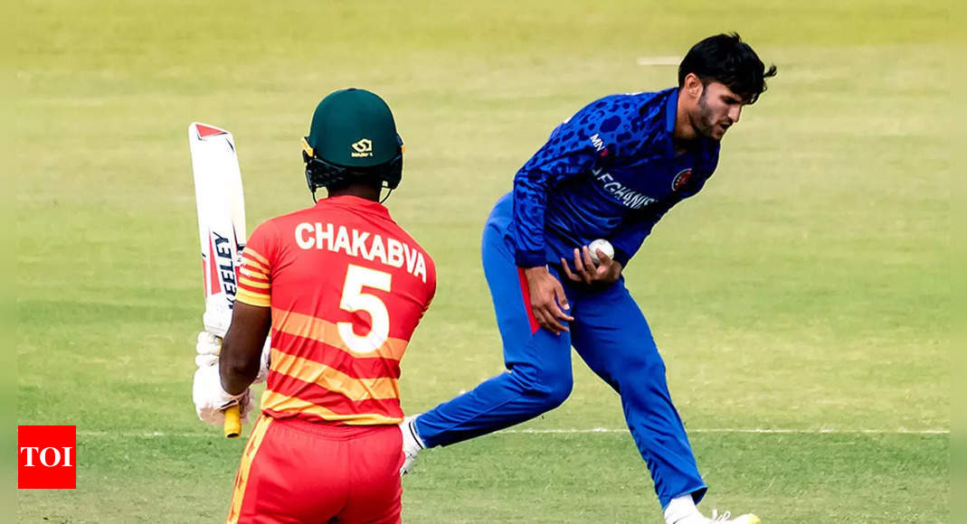 Live Cricket Score, ZIM vs AFG 3rd ODI  – The Times of India : 36.7 : Zimbabwe : 98/6