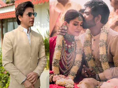 Bollywood star Shah Rukh Khan arrives in style for Nayanthara-Vignesh Shivan wedding