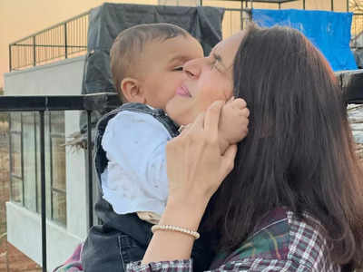 Prachi shares an emotional message on social media as son turns one year old