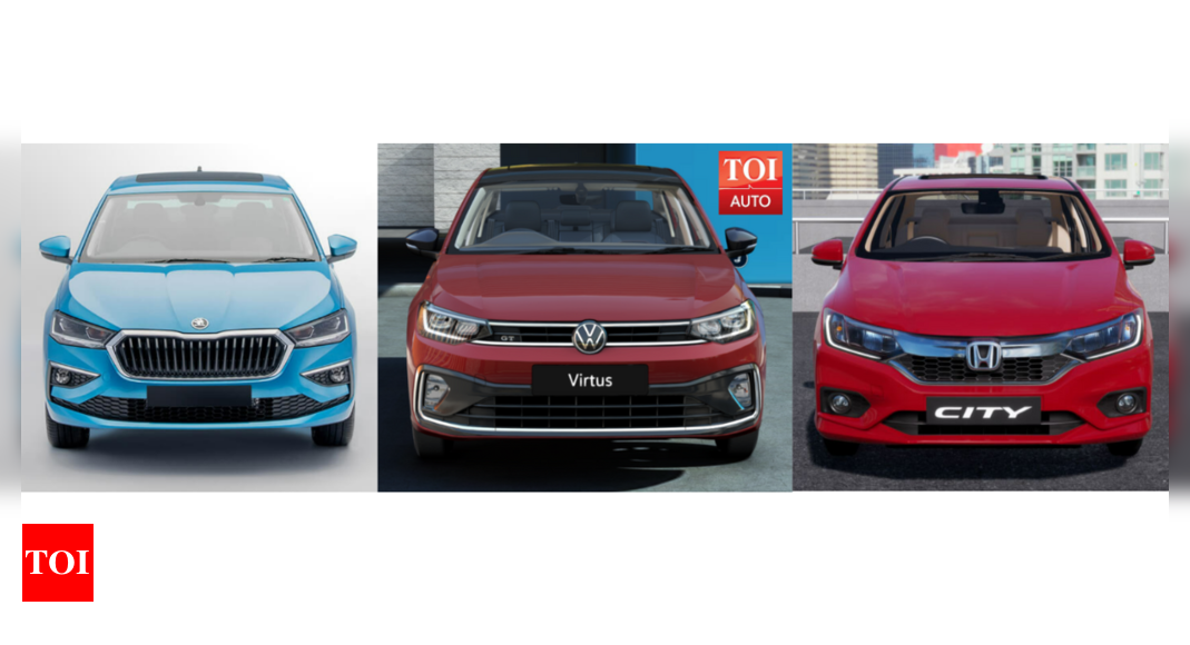 Volkswagen Virtus vs Skoda Slavia vs Honda City: Price and ...