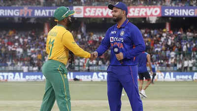India vs South Africa 1st T20: South Africa win toss, opt to field against  India in first T20I | Cricket News - Times of India