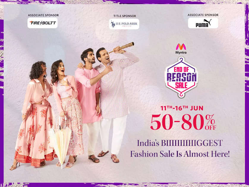 Myntra’s End Of Reason sale gets interesting with a special ‘early access’ for its Insiders!