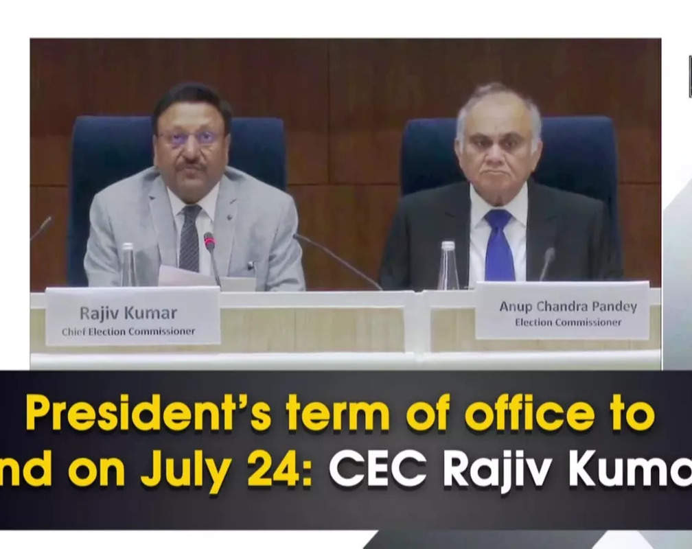 
President’s term of office to end on July 24: CEC Rajiv Kumar
