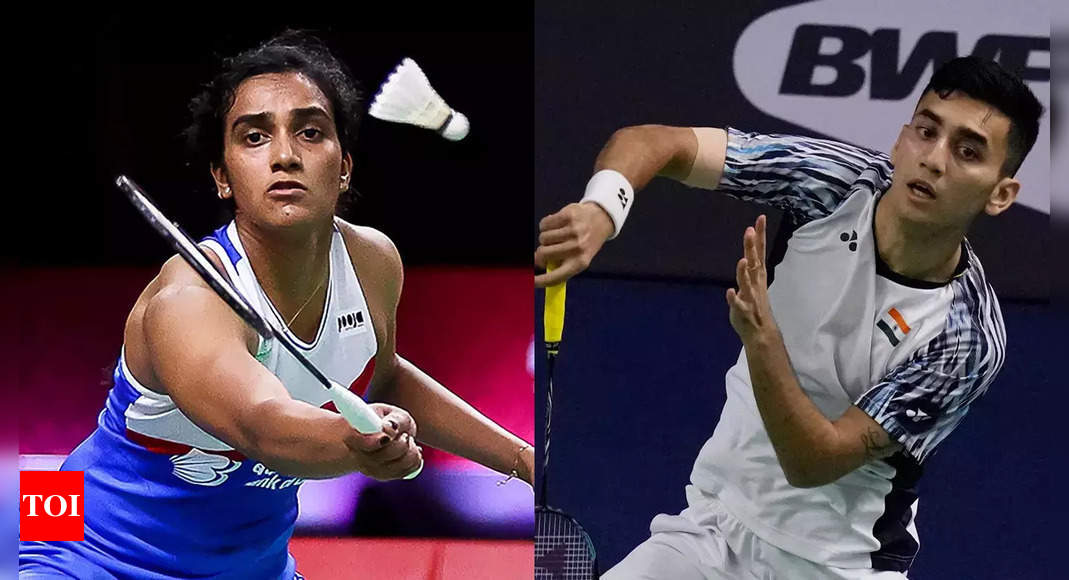Indonesia Masters: PV Sindhu, Lakshya Sen enter quarter-finals | Badminton News – Times of India