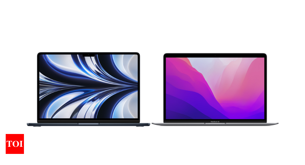 Apple MacBook Air M2 vs MacBook Air M1: Which one should you get – Times of India