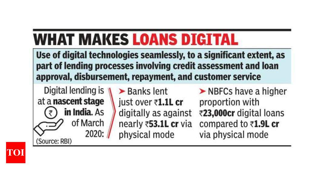 RBI lens on illegal digital loans, to bring out norms – Times of India
