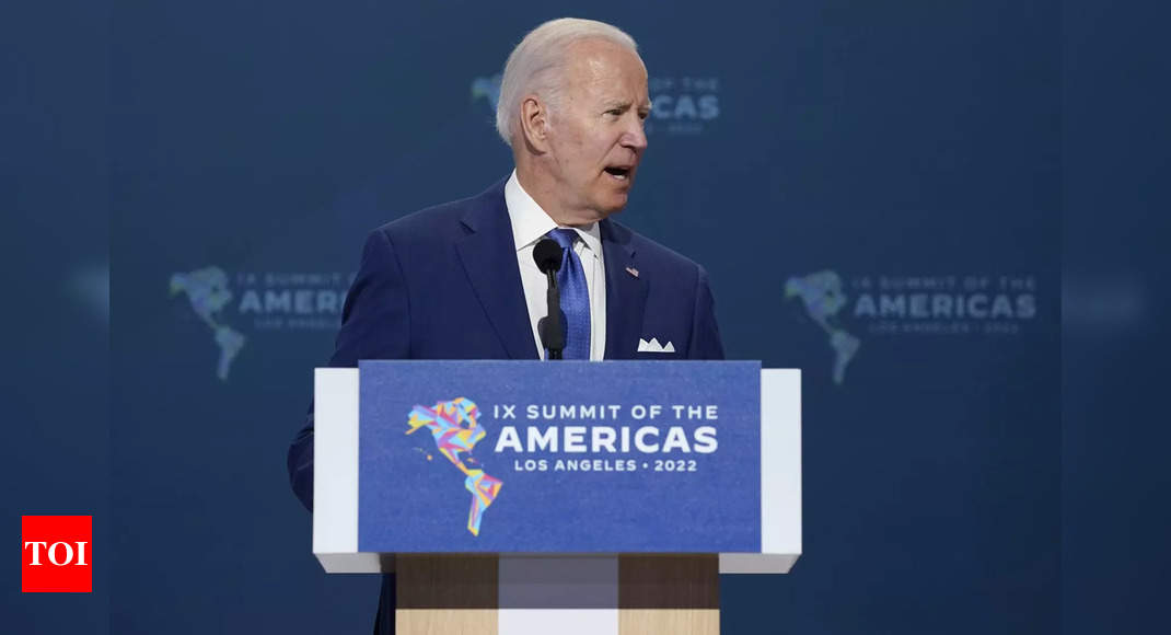 biden: US President Biden faces discord at Americas summit – Times of India