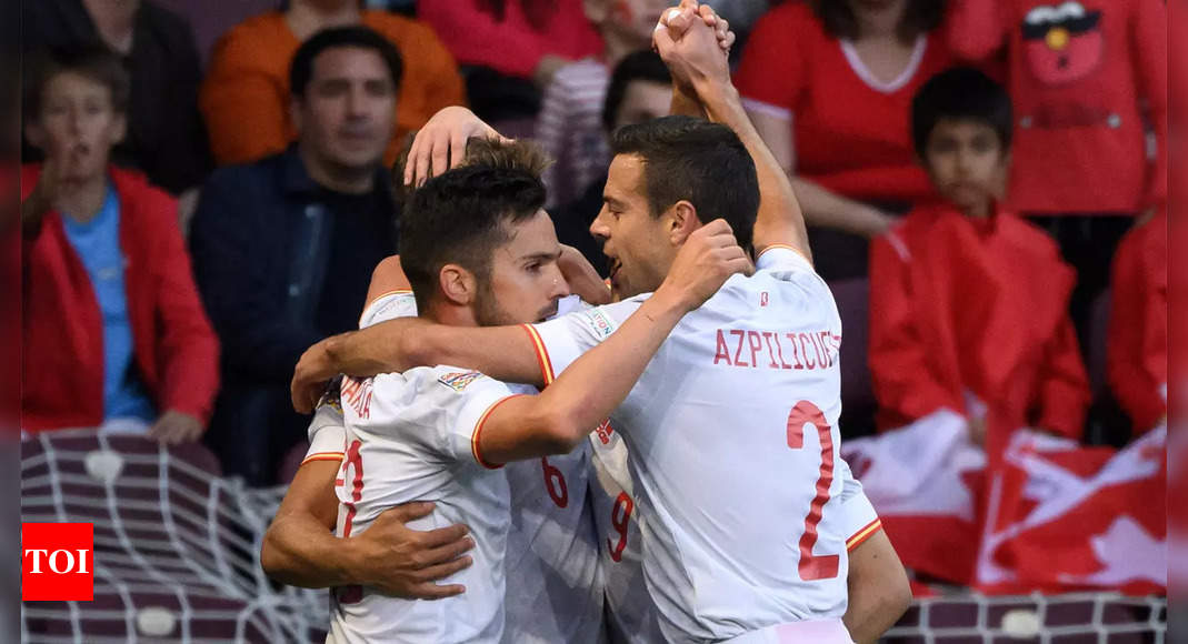 UEFA Nations League: Sarabia strikes as Spain squeeze past Switzerland | Football News – Times of India