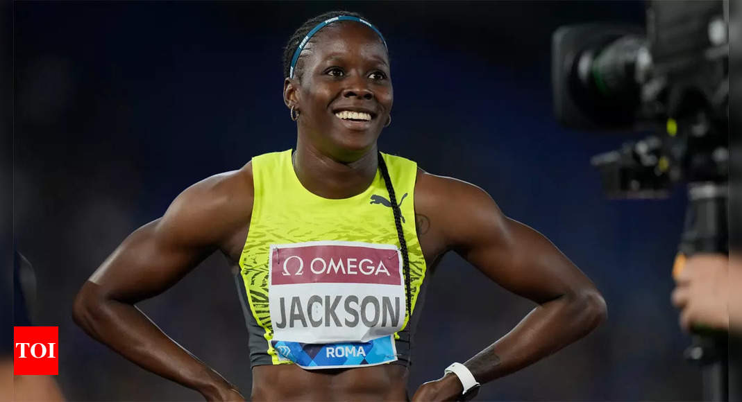 Shericka Jackson trumps Thompson-Herah for Rome 200m win | More sports News – Times of India
