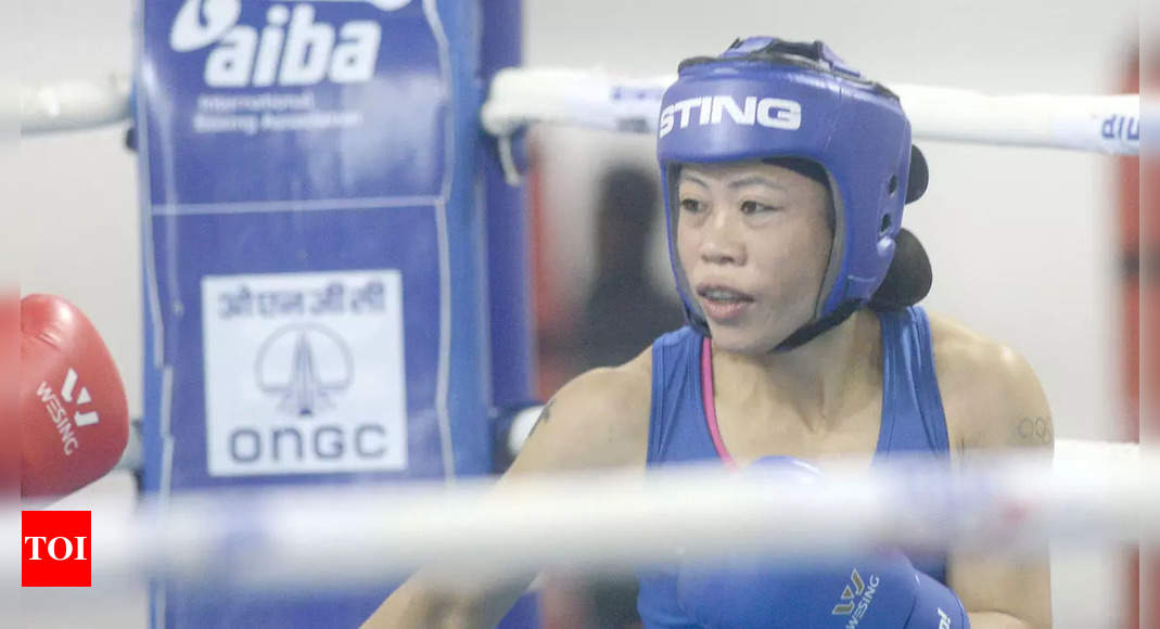Mary Kom withdraws from CWG trials after sustaining leg injury | Boxing News – Times of India