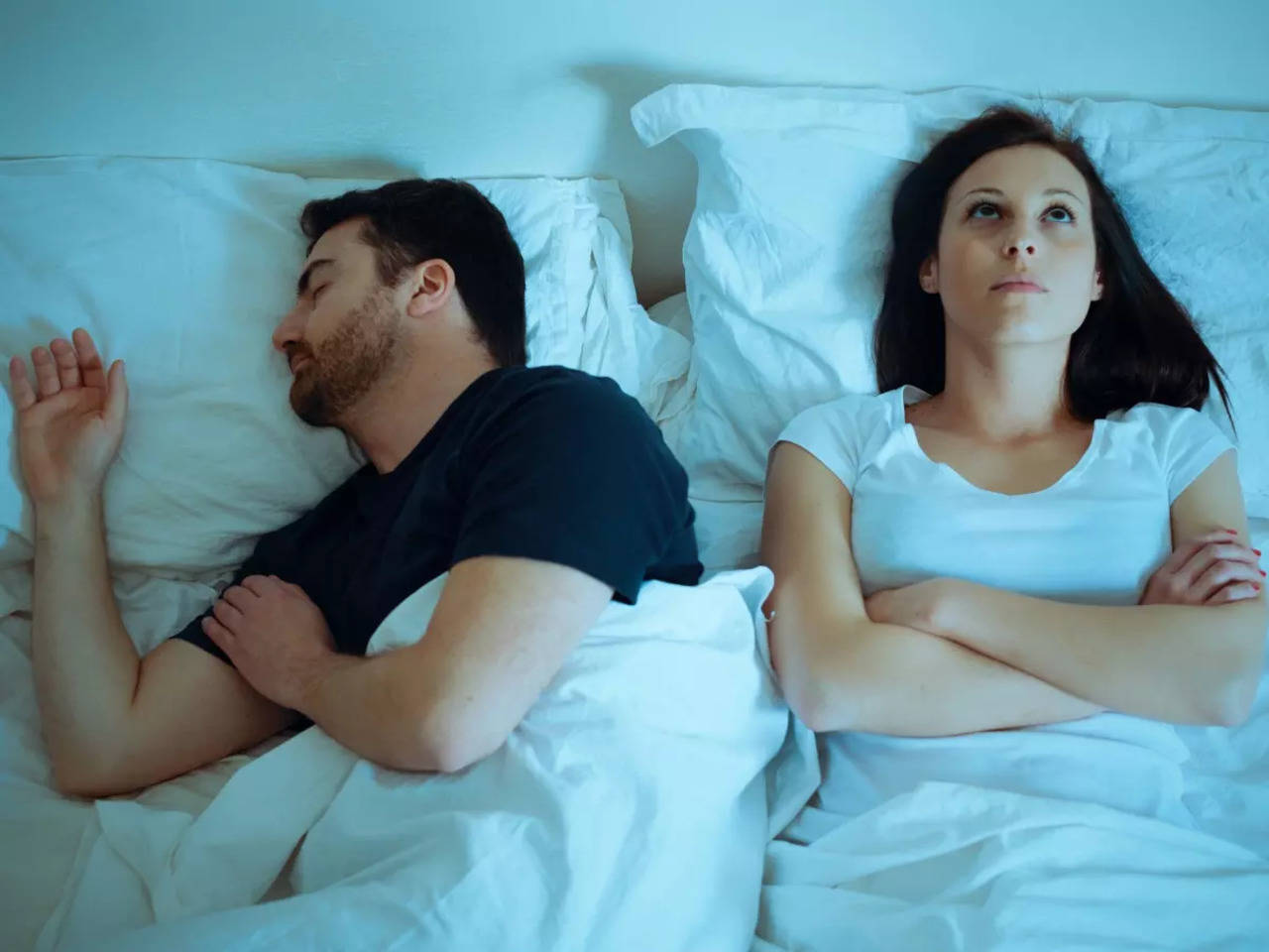 housewife cheating husband sleeping
