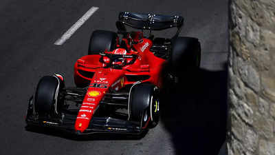 F1: Leclerc shades Perez in Baku practice as Hamilton struggles